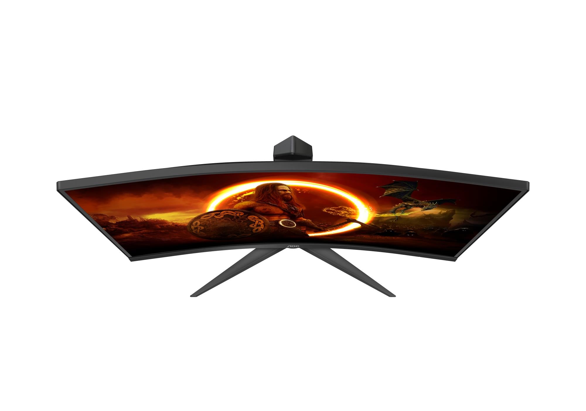 LCD Monitor AOC C27G2Z3/BK 27" Gaming/Curved Panel VA 1920x1080 16:9 240Hz Matte 1 ms Tilt C27G2Z3/BK