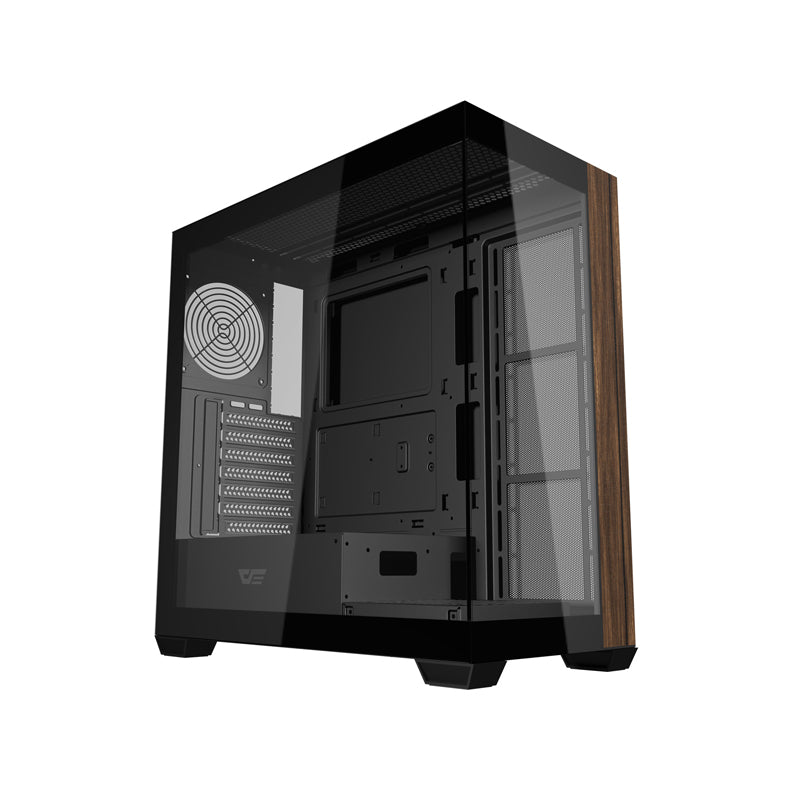 Darkflash DS900W computer case without fans (Black) - Image 1