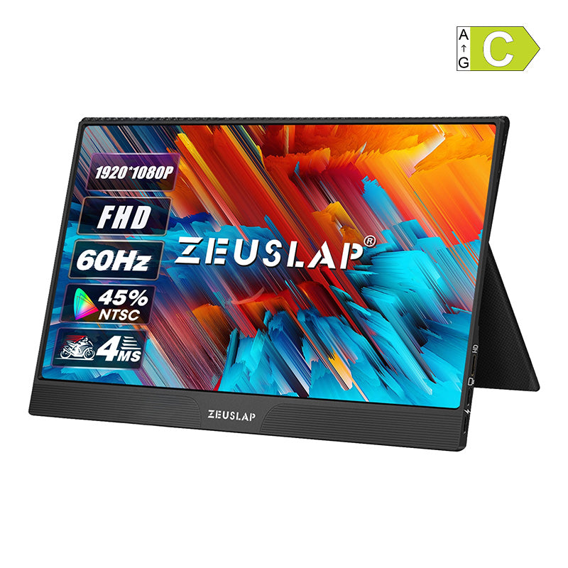 ZEUSLAP Z15ST Portable Monitor with a 15.6" Touchscreen - Image 1