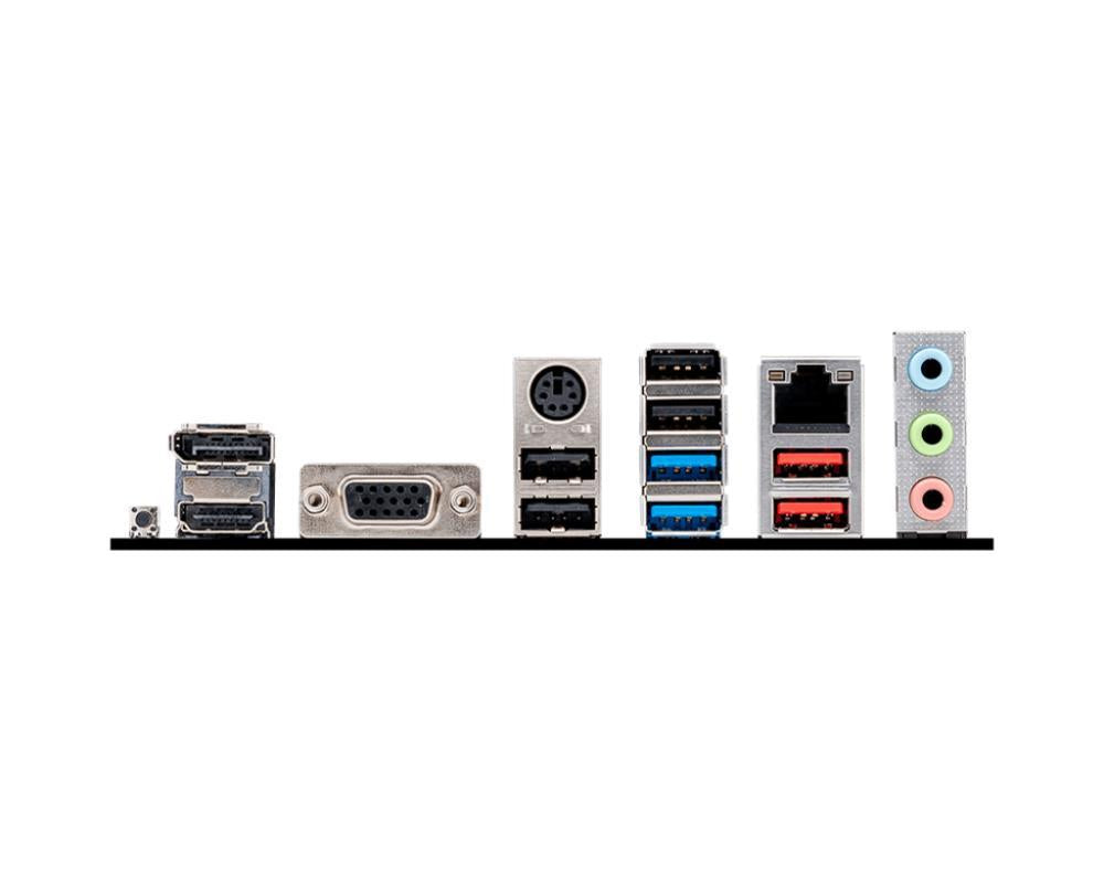 Mainboard MSI AMD B650 SAM5 Micro-ATX Memory DDR5 Memory slots 4 2xPCI-Express 1x 1xPCI-Express 16x 2xM.2 1x15pin D-sub 1xHDMI 1xDisplayPort 4xUSB 2.0 4xUSB 3.2 1xPS/2 1xRJ45 3xAudio port PROB650M-P