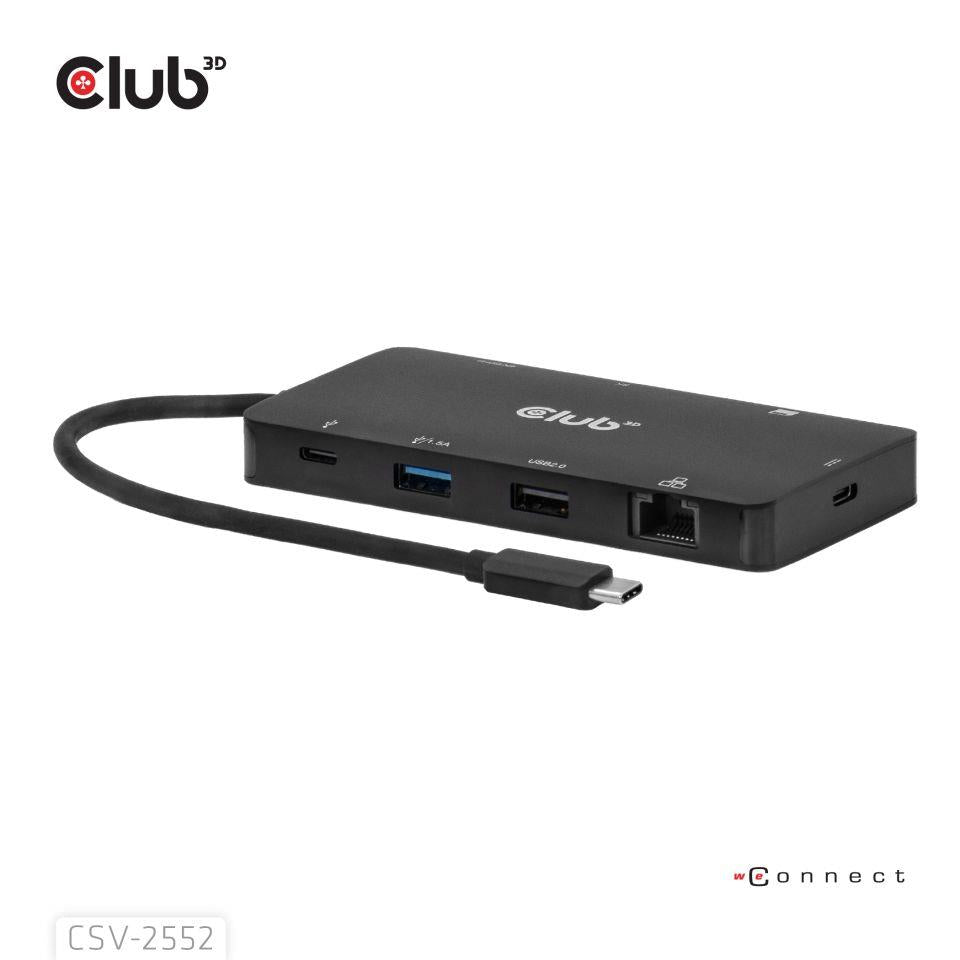I/O HUB 9IN1 USB-C/100W CSV-2552 CLUB3D