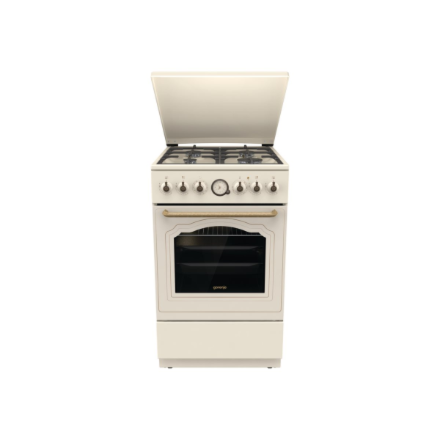 Gorenje Cooker | GKS5B70CLI | Hob type Gas | Oven type Electric | Sandy | Width 50 cm | Depth 59.4 cm | Energy efficienc