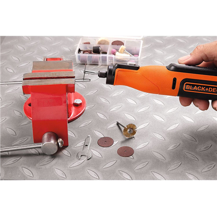 BLACK & DECKER | 8V Cordless Rotary Tool With Kit Box | BCRT8IK-XJ