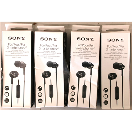 SALE OUT. Sony MDR-EX110APB In-ear Headphones EX series, Black | SALE OUT. | Sony MDR-EX110AP | In-ear | Black | DAMAGED