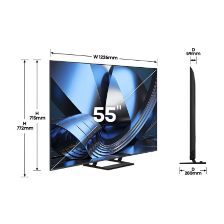 Hisense 55U7SE 55" (139 cm) UHD MiniLED Smart TV | Hisense