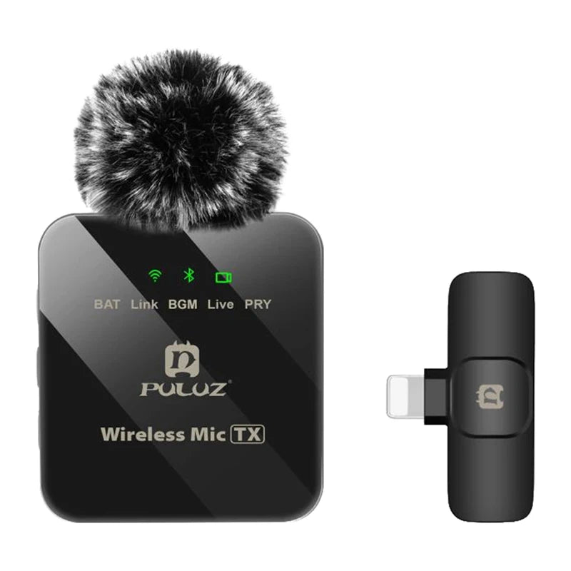 Puluz 8-Pin Lavalier Microphone - Image 1