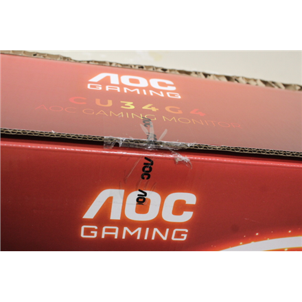 SALE OUT. AOC CU34G4 Curved 34" 3440x1440/21:9/1ms HDMI, DisplayPort, USB, Audio out | SALE OUT. AOC | CU34G4 | 34 " | F