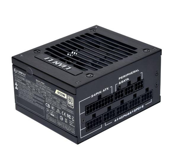 Power Supply LIAN LI SP850 BLACK SFX 850 Watts Efficiency 80 PLUS GOLD PFC Active G89.SP850B.01EU