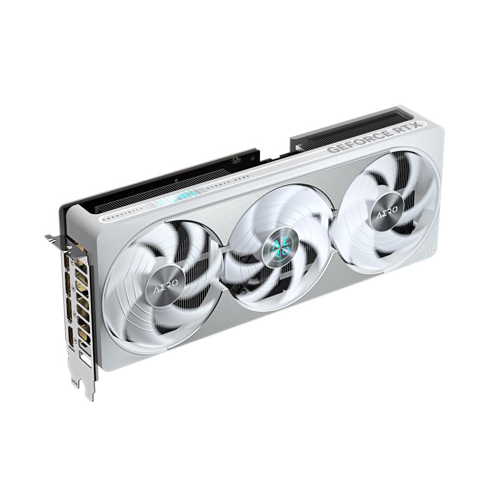 Graphics Card GIGABYTE NVIDIA GeForce RTX 5080 16 GB GDDR7 256 bit PCIE 5.0 16x GPU 2617 MHz Dual Slot Fansink GV-N5080AEROOC-16GD1.0