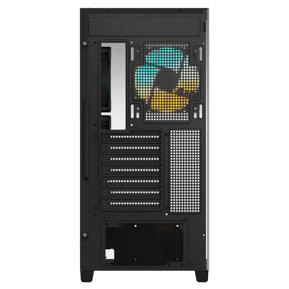 Case GIGABYTE GB-C500P ST MidiTower Case product features Transparent panel ATX MicroATX MiniITX Colour Black GB-C500PST