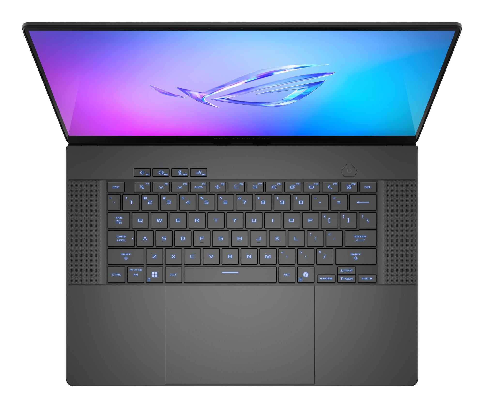 Notebook ASUS ROG Zephyrus G16 (2024) GA605 GA605KP-QR023W CPU AMD Ryzen AI 7 350 2000 MHz 16" 2560x1600 RAM 32GB LPDDR5x SSD 1TB NVIDIA GeForce RTX 5070 8GB ENG Card Reader SD Windows 11 Home Grey 1.85 kg 90NR0NC1-M00110
