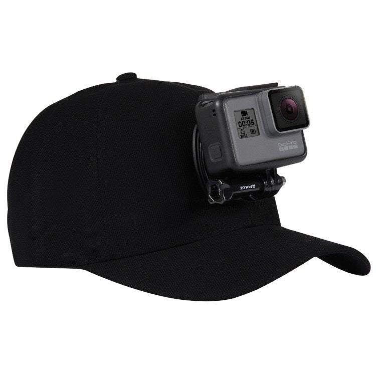 Puluz cap with sports camera mount (DJI, GoPro, Insta360) - Image 1