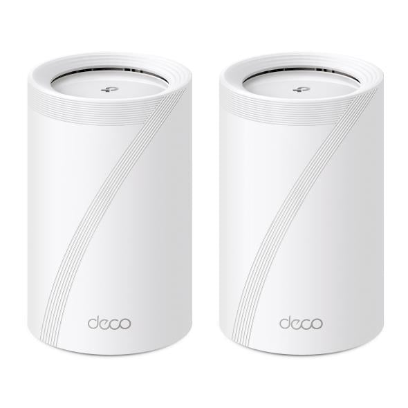 Wireless Router TP-LINK Wireless Access Point / Router 2-pack 9300 Mbps Mesh Wi-Fi 7 USB 3.0 4x2.5GbE LAN \ WAN ports 4 Number of antennas 4 DECOBE65(2-PACK)