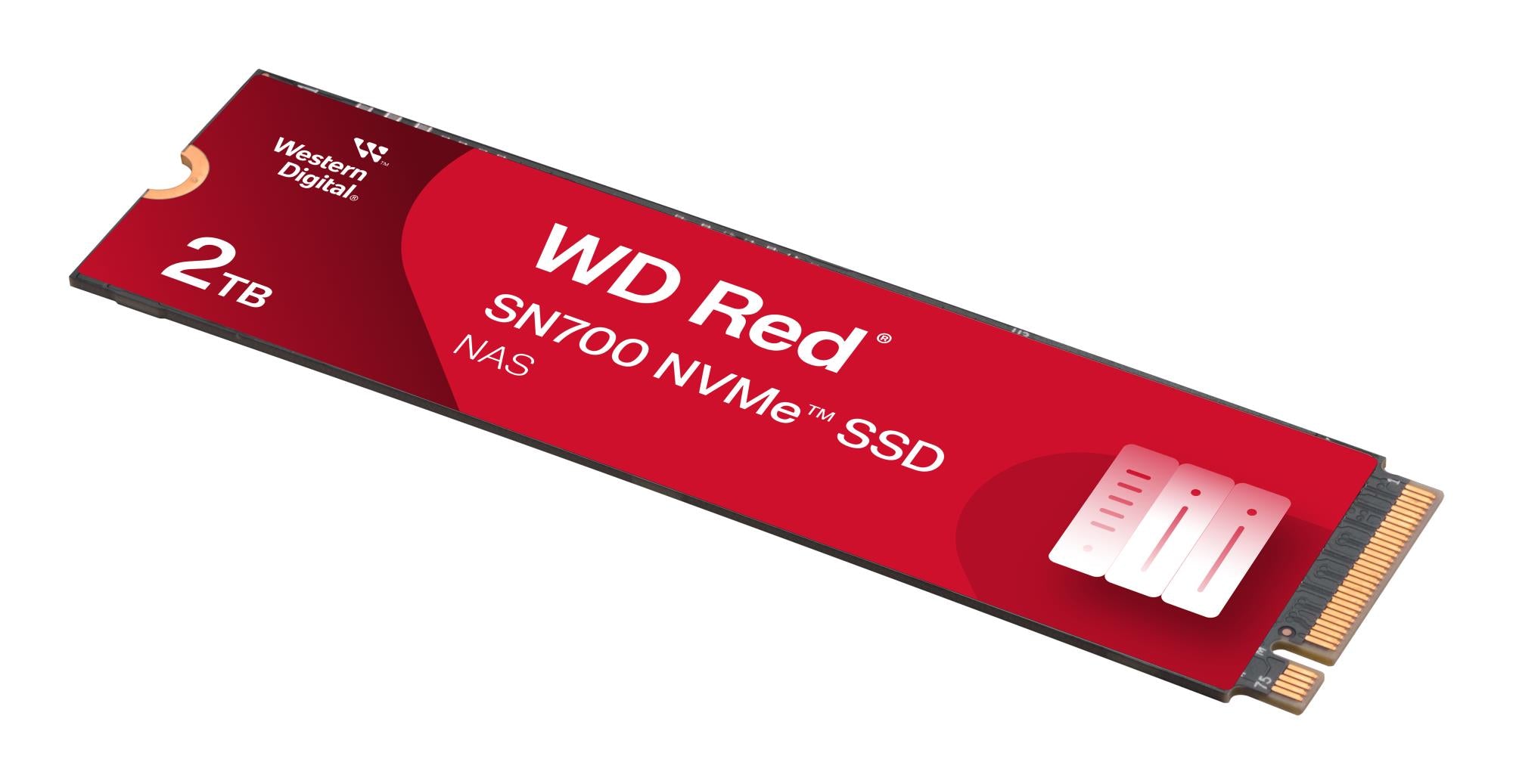 SSD SANDISK 2500xTBW rating MTBF 1750000 h Read speed 3400 MB/s Write speed 2900 MB/s NVMe Yes PCI Express 3.0 M.2 2000 GB POWERED BY SANDISK Red SN700 WDS200T1R0C