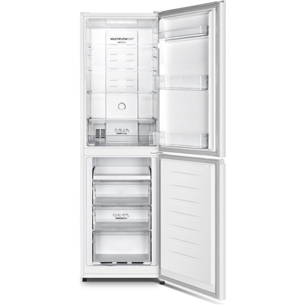 Gorenje Refrigerator | NRK418ECW4 | Energy efficiency class E | Free standing | Combi | Height 182.4 cm | No Frost syste
