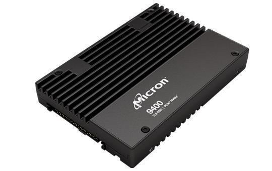 SSD MICRON SSD series 9400 MAX 12.8TB NVMe NAND flash technology TLC Write speed 7000 MBytes/sec Read speed 7000 MBytes/sec Form Factor U.3 TBW 70000 TB MTFDKCC12T8TGJ-1BC1ZABYYR