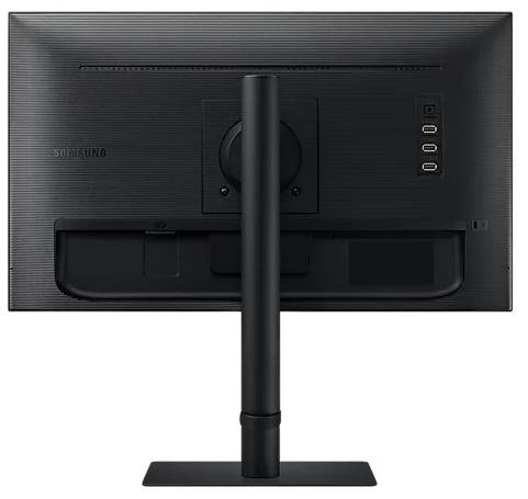 LCD Monitor SAMSUNG S24A600U 24" Panel IPS 2560x1440 16:9 75Hz 5 ms Swivel Pivot Height adjustable Tilt Colour Black LS24A600UCUXEN