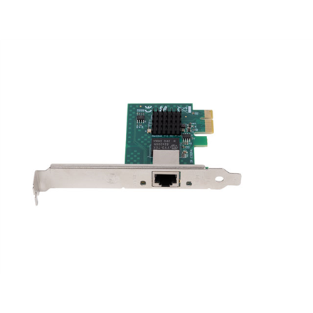 Lanberg | PCI-Express to RJ45 Ethernet Adapter network card PCI-E X1 1X RJ45 2.5GB Low profile | PCE-25GB-001