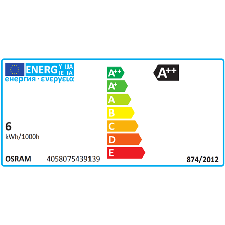 Osram Parathom Classic LED Filament 60 non-dim  6W/827 E14 bulb | E14 | 6 W | Warm White