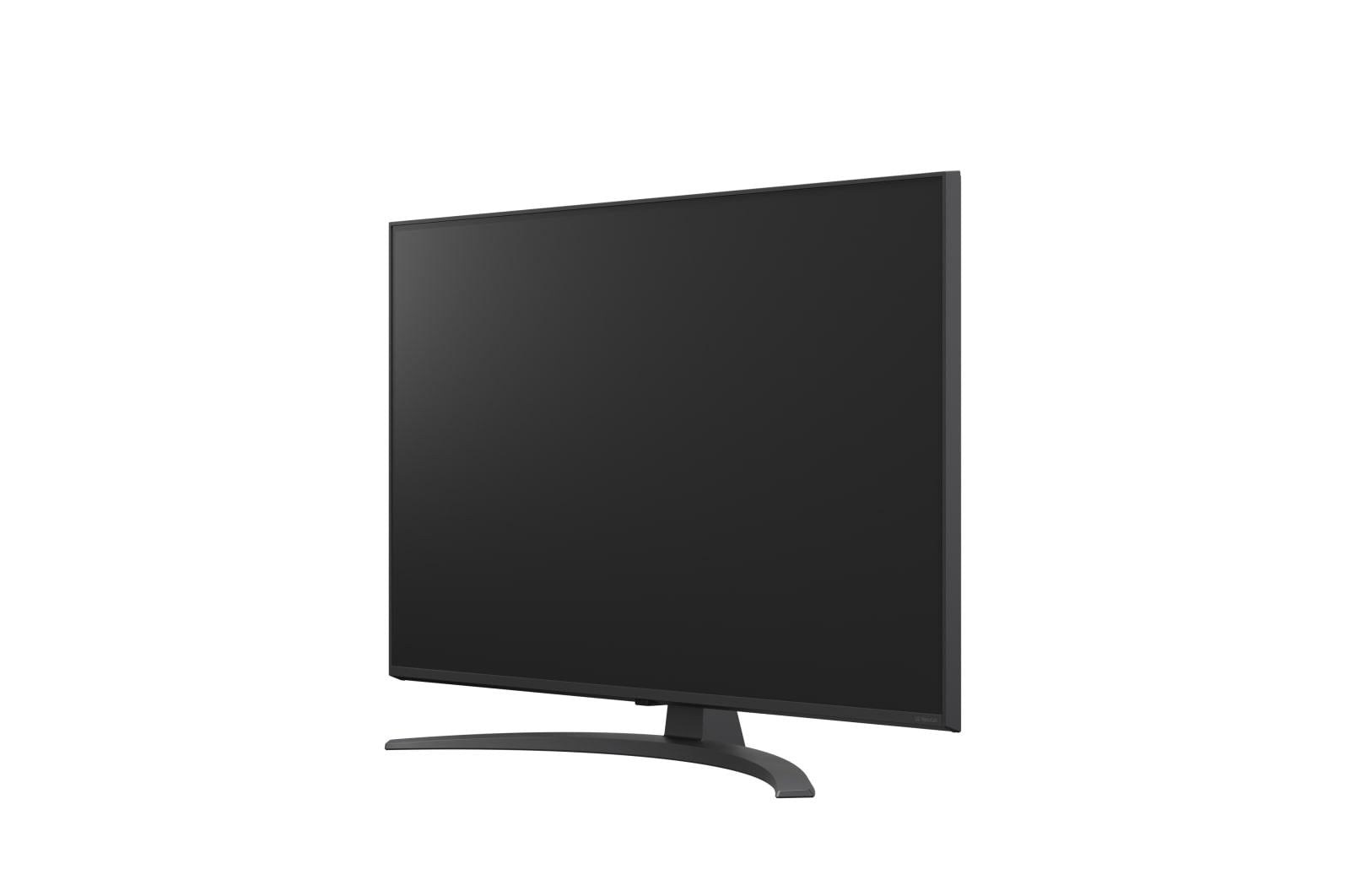 TV Set LG 43" 4K/Smart 3840x2160 Wireless LAN Bluetooth webOS Black 43NANO81A3A