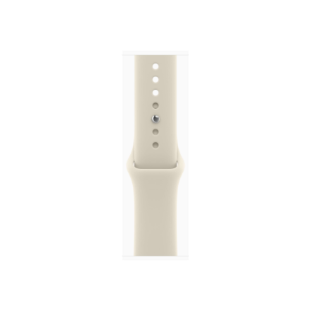 Apple Watch Series 12 GPS 46mm Light Gold Aluminium Case with Sand Sport Band - S/M | Apple