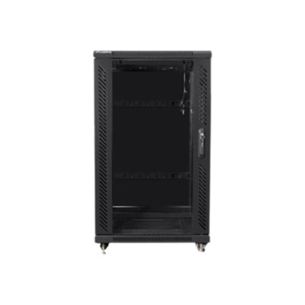 Lanberg | Rack cabinet 19" free-standing 22U/600x800 (flat pack) | FF01-6822-12B | Black