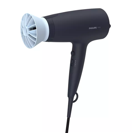 Philips | Hair Dryer | BHD360/20 | 2100 W | Number of temperature settings 6 | Ionic function | Diffuser nozzle | Black/