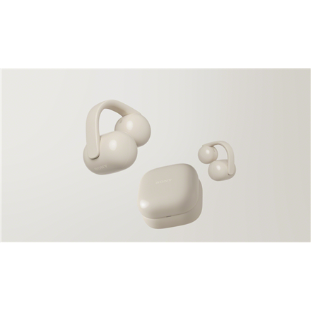 Sony | Earbuds | LinkBuds WF-LC900 Clip | Bluetooth | Open-Ear | Greige | Wireless
