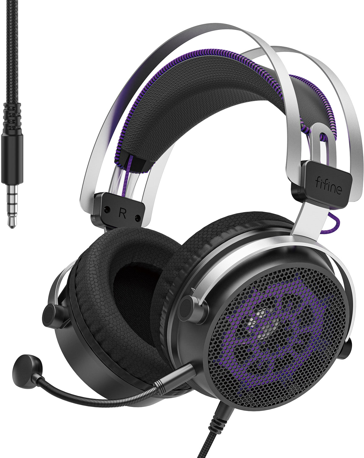 Fifine H18 gaming headphones (black) - Image 1