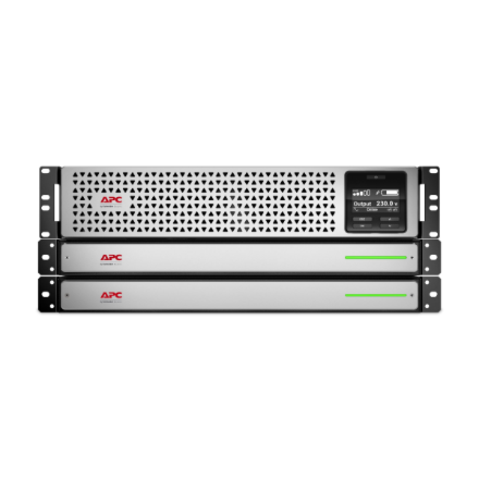 Schneider Electric APC Smart-UPS, Rackmount 3U, 230V, 8x C13 IEC outlets, Lithium-ion | SRTL1500RMXLI-NC | 1500 VA | 135
