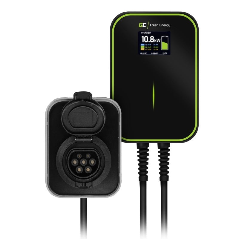 EV wall charger PowerBox 22kW Type2 RFI