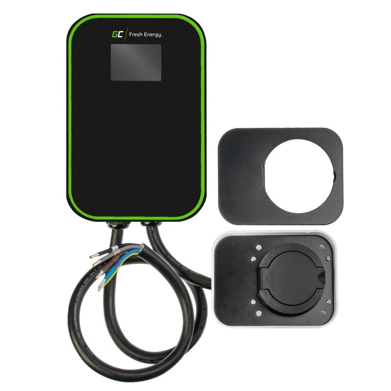 EV wall charger PowerBox 22kW Type2 RFI