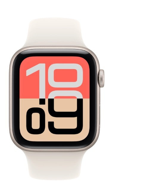 Watch SE 3 GPS 44mm Starlight Aluminium Case with Starlight Sport Band - M/L