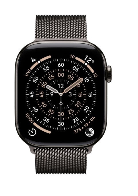 Watch Series 11 GPS + Cellular 46mm Slate Titanium Case with Slate Milanese Loop M/L