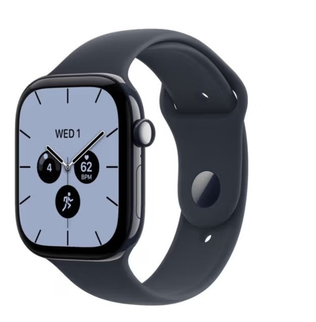 Watch Series 12 GPS + Cellular 42mm Night Blue Ceramic Case with Navy Blue Sport Band - M/L