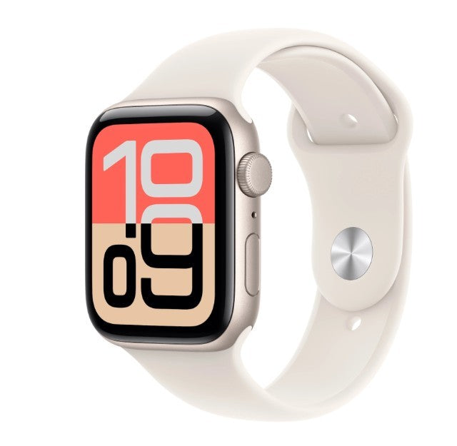 Watch SE 3 GPS+Cellular 44mm Starlight Aluminium Case with Starlight Sport Band - M/L