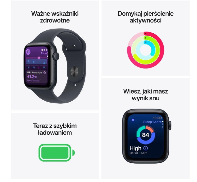 Watch SE 3 GPS+Cellular 44mm Starlight Aluminium Case with Starlight Sport Band - M/L