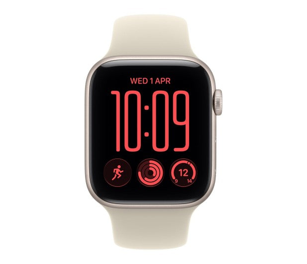 Smartwatch Watch SE 3 GPS + Cellular 40mm Aluminium Case in Starlight, Starlight Sport Band - M/L