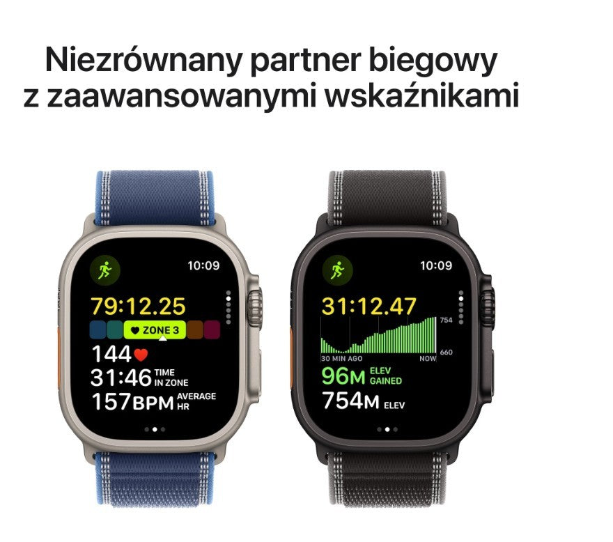 Watch Ultra 3 GPS + Cellular 49mm Black Titanium Case with Black Titanium Milanese Loop - Medium