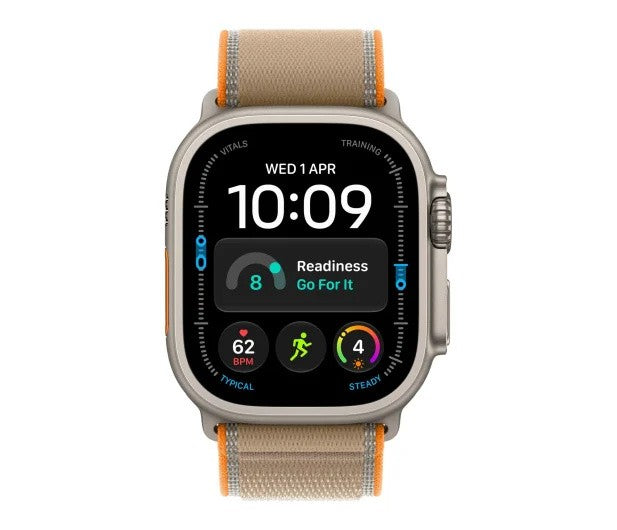Smartwatch Watch Ultra 4 GPS + Cellular 49mm Natural Titanium Case with Sand Trail Loop - M/L