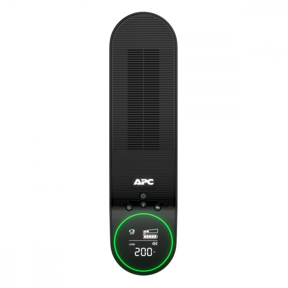 UPS BGM2200B-GR Back-UPS Pro, 2200VA/1320W, Tower, 230V, 4xSchuko and 2xIEC C13 outlets, RGB Lights, Pure Sine Wave, Midnight (Black)