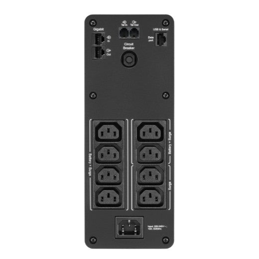 BR1600SI UPS Back ProBR 1600VA 6xC13, AVR,LCD