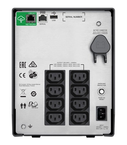 Uninterruptible Power Supply SMC1000IC C 1k VA/600W Tower SmartConnect