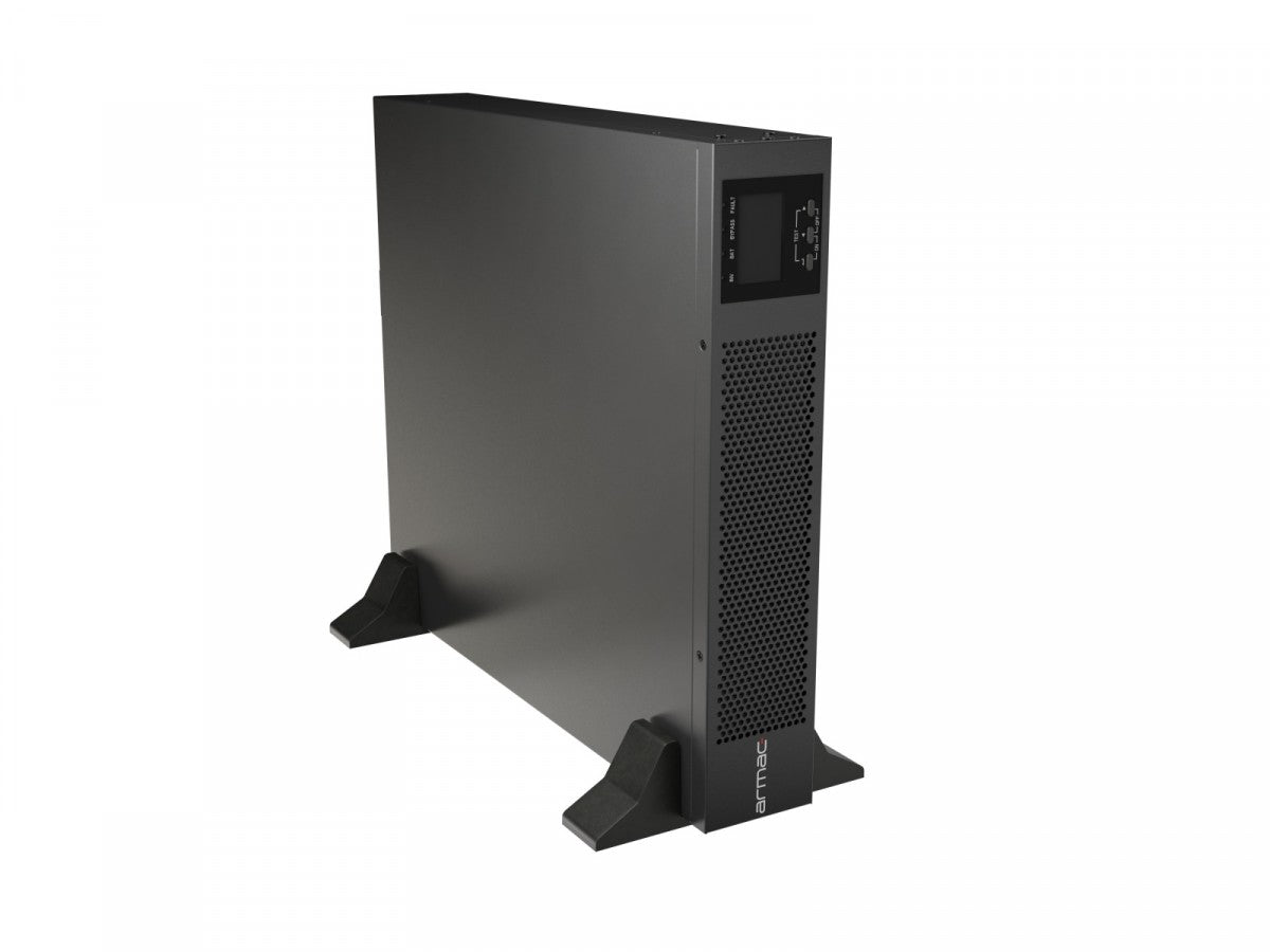 UPS On-Line Rack 3000VA - 8×IEC C13, USB-B, LCD, Metal Dust-Free Enclosure