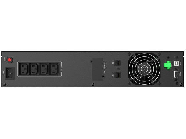UPS Line-Interactive 1200VA Rack 19 4x IEC Out, RJ11 / RJ45 In / Out, USB, LCD, EPO