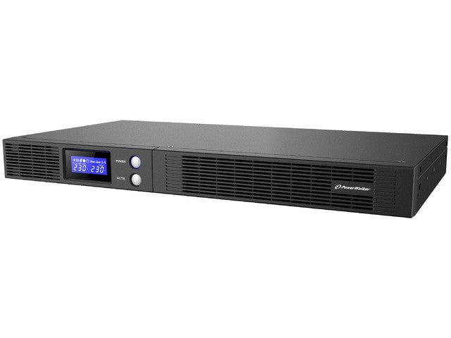 Power Supply UPS Line-In 1000VA Rack 19 inch. 4x IEC Out
