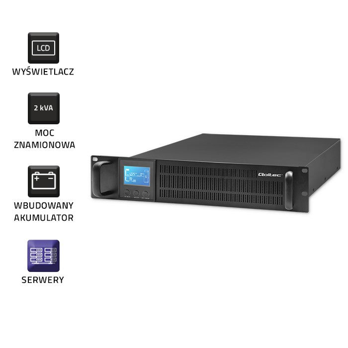 Uninterruptible power supply UPS RACK, 2kVA