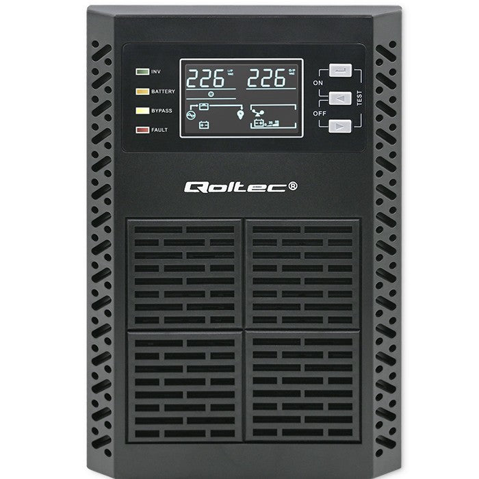 UPS 2kVA, 2000W, PF 1.0 LCD, EPO, USB, On line
