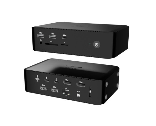 Thunderbolt 5 Quattro Display Docking Station - 5× USB, 2.5G LAN, 140 W Power Delivery