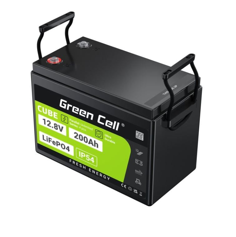 LiFePO4 battery 200Ah 12V/12.8V 2560Wh